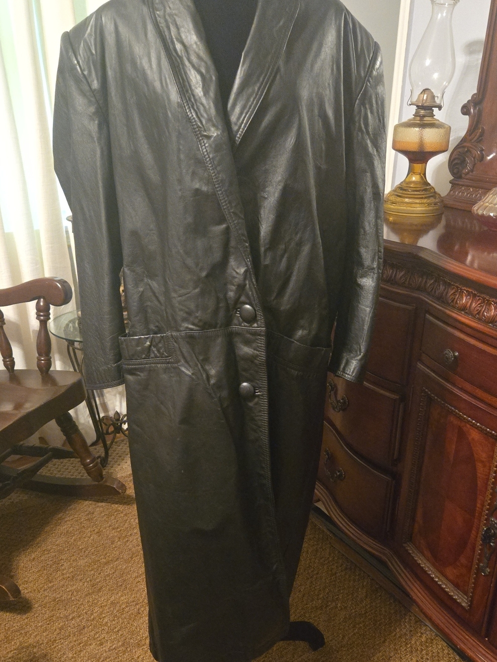 Global Identity G-III Black Leather Jacket - Women's M